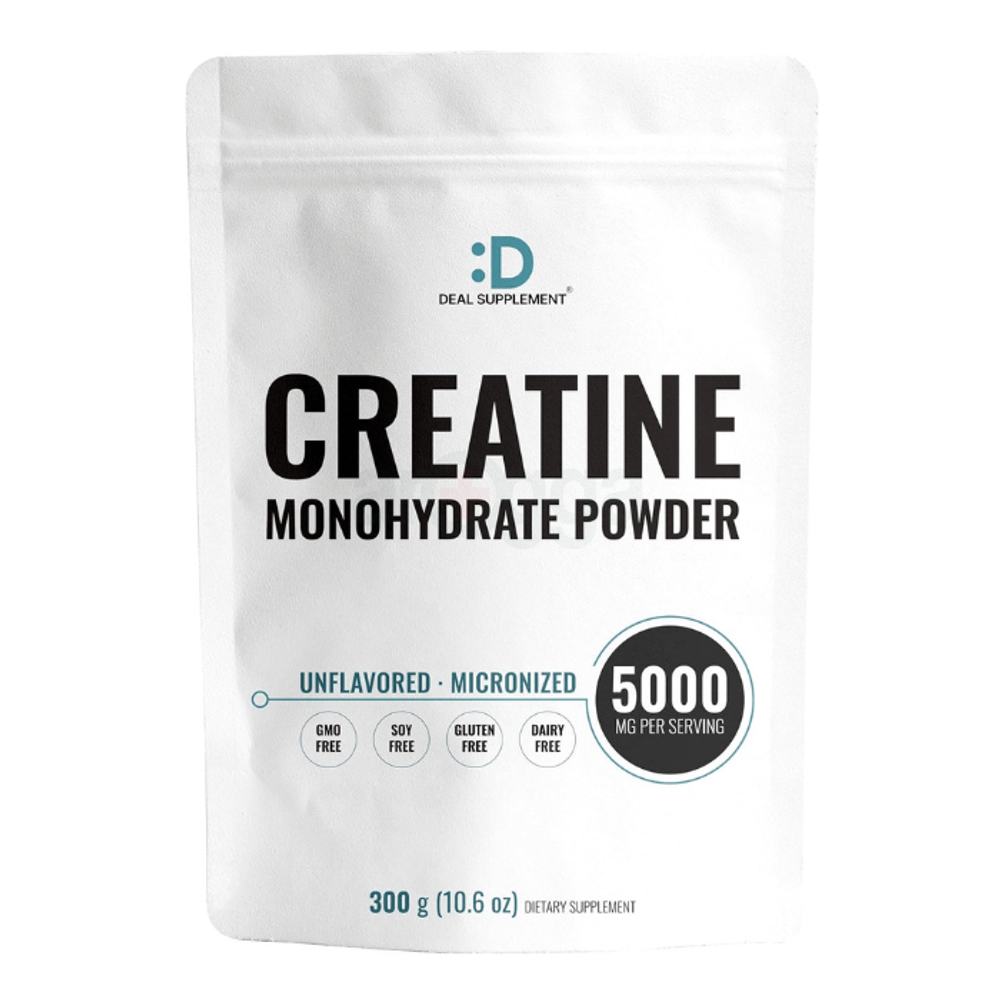 Deal Supplement Creatine Monohydrate Powder 60 Servings - 5000mg(5g)  