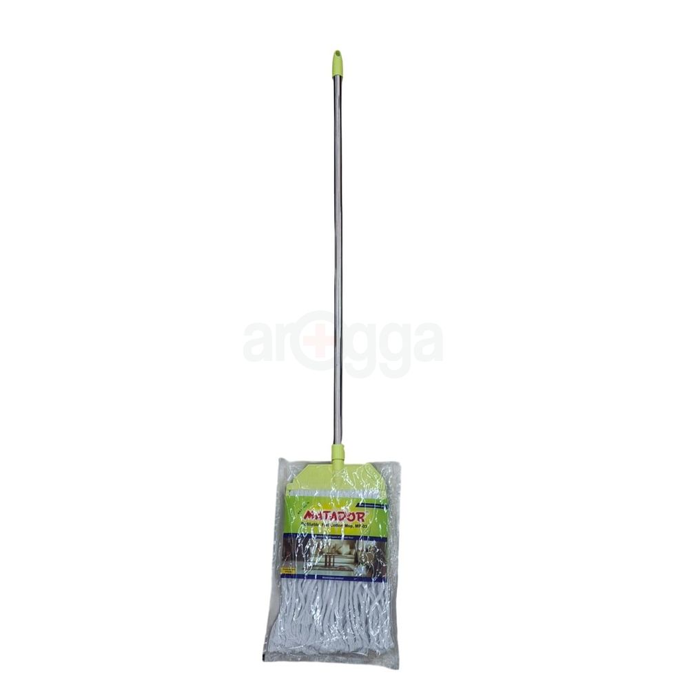 Matador Cotton Mop 03 (YARN - 350 gm), Steel Handle  