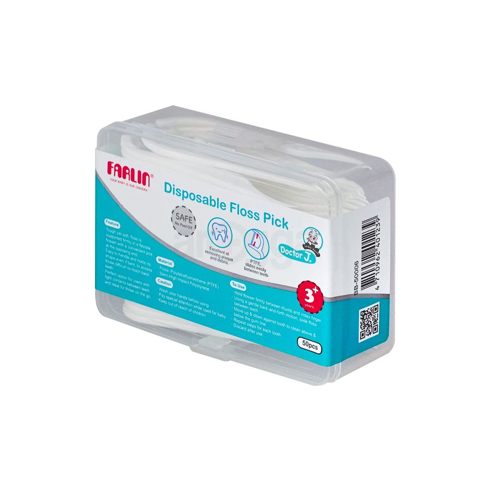 Farlin Disposible Dental Floss Pick (3+ Years) BB-50006  
