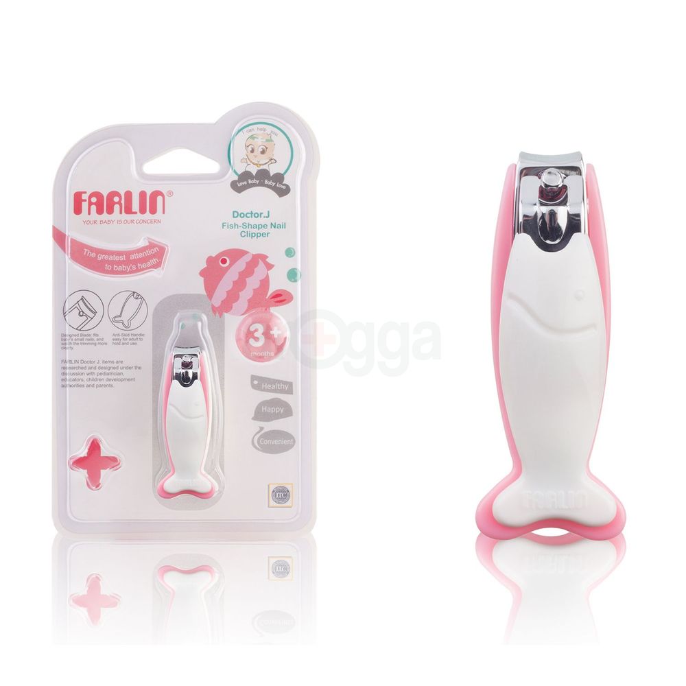 Farlin Fish Shape Nail Clipper 3m+ (BF-160D)  