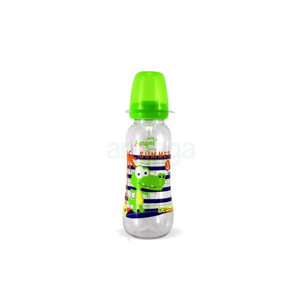 Angel PP Round Shape Bottle 240ml, L 6m+ (RNA-8C2)  