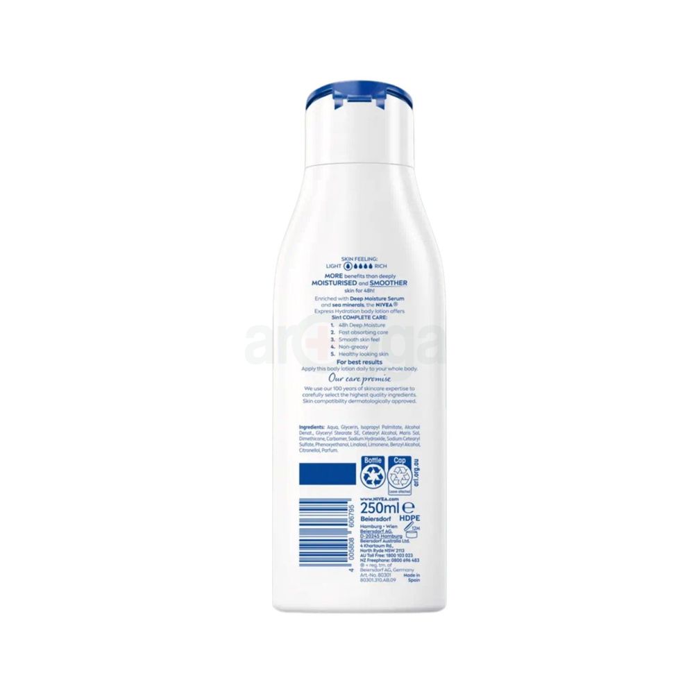 NIVEA Body Lotion Express Hydration 250ml  