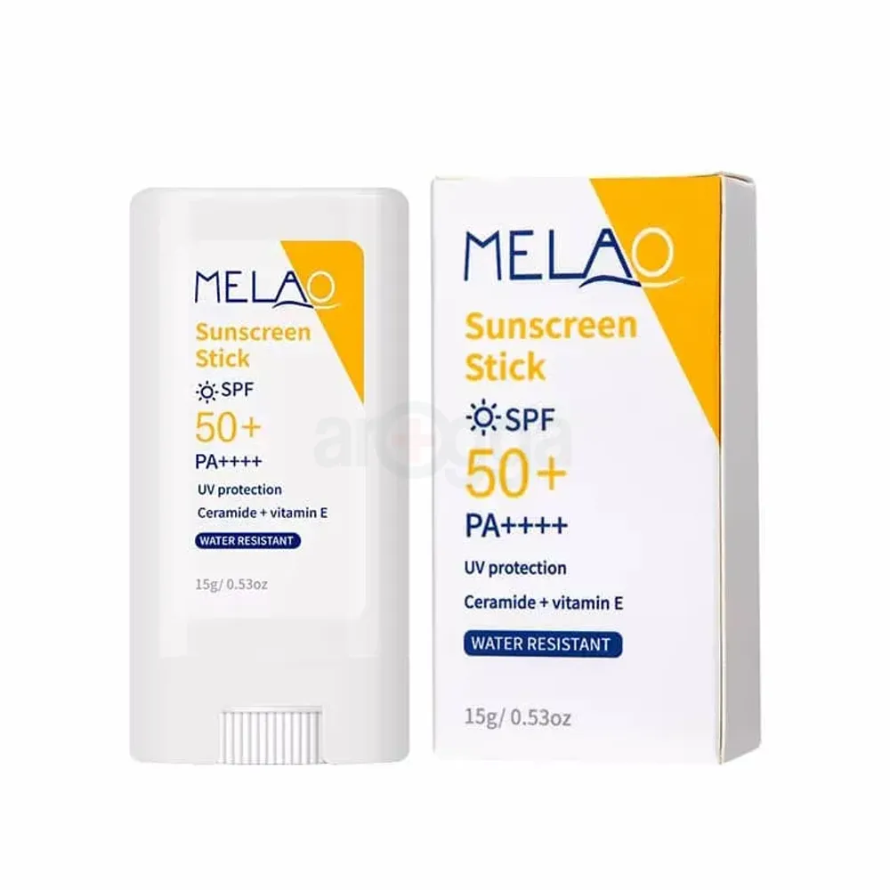 Melao Sunscreen Stick SPF with Ceramide & Vitamin E 50+PA++++  