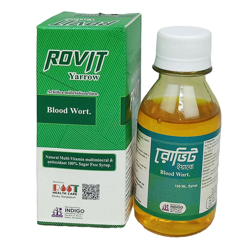 Rovit Yarrow 100ml syrup