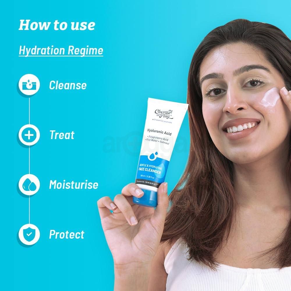 Chemist at Play Gentle & Hydrating Face Cleanser with Hyaluronic Acid  