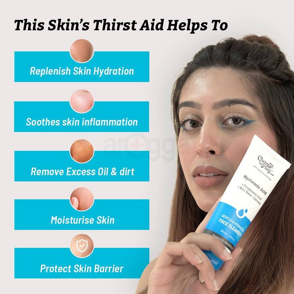 Chemist at Play Gentle & Hydrating Face Cleanser with Hyaluronic Acid  