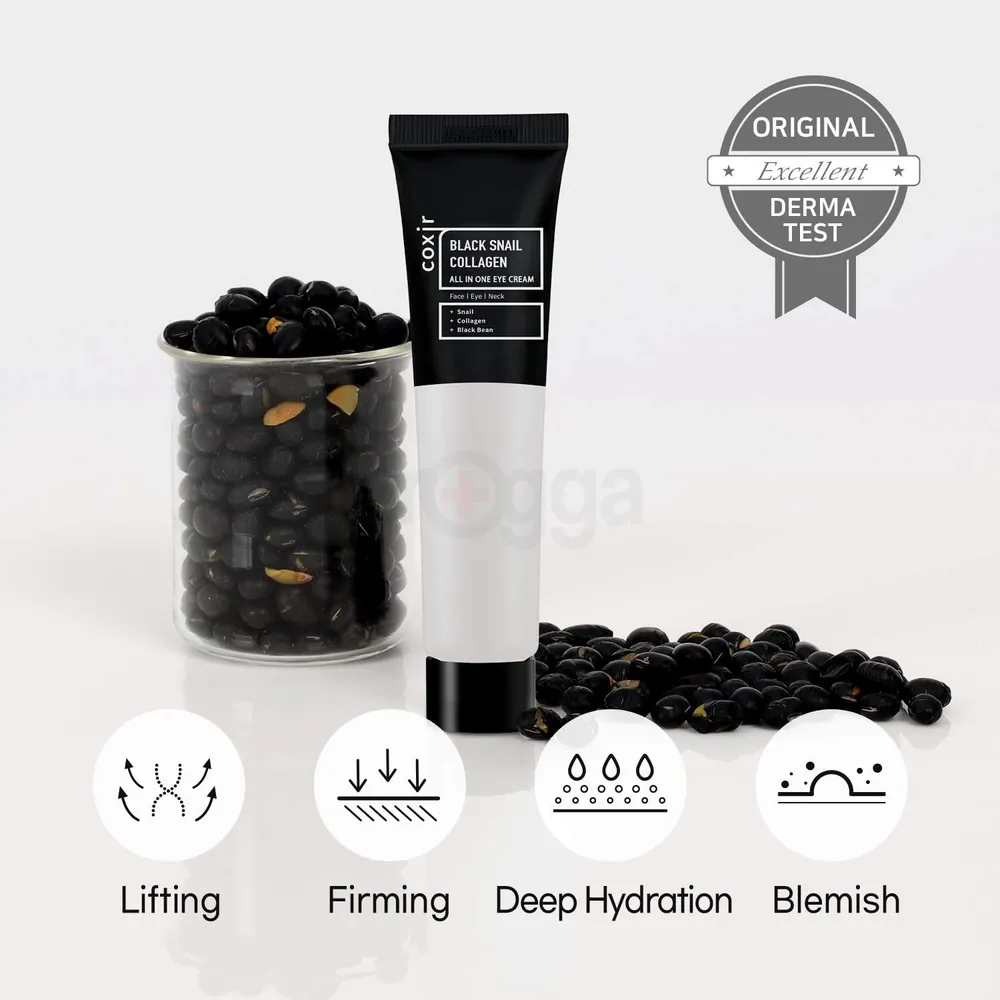 Coxir Black Snail Collagen All In One Eye Cream  