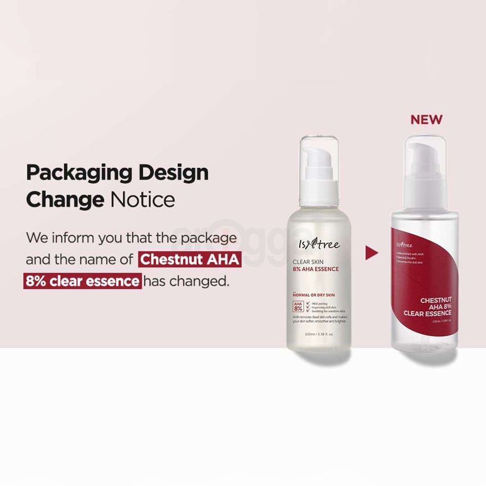 Isntree Chestnut AHA 8% Clear Essence  