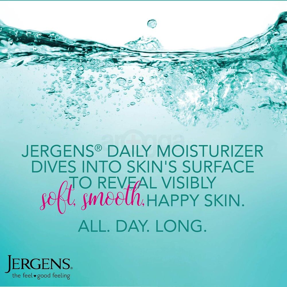 Jergens 24hr Nourishing Daily Moisturizer with Silk Proteins and Citrus Extracts for Dry Skin   