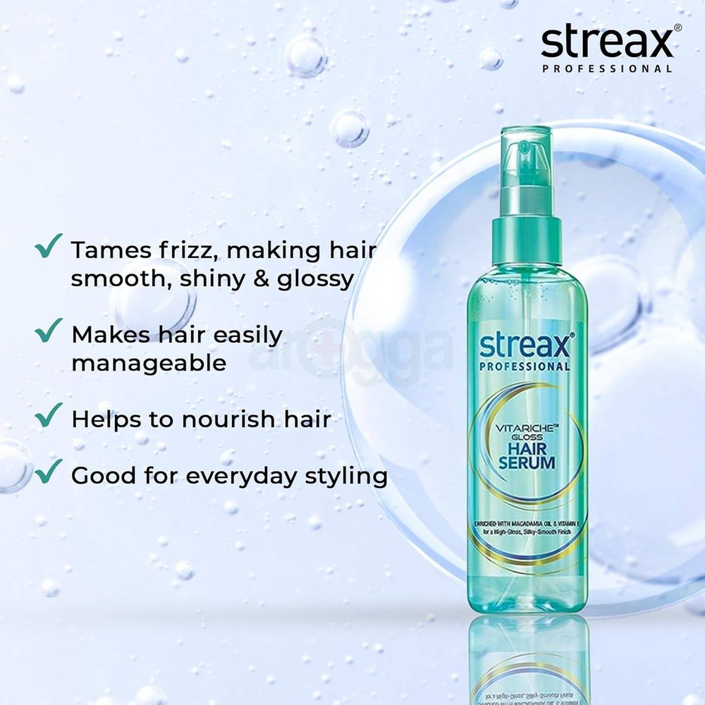 Streax Professional Vitariche Gloss Hair Serum  