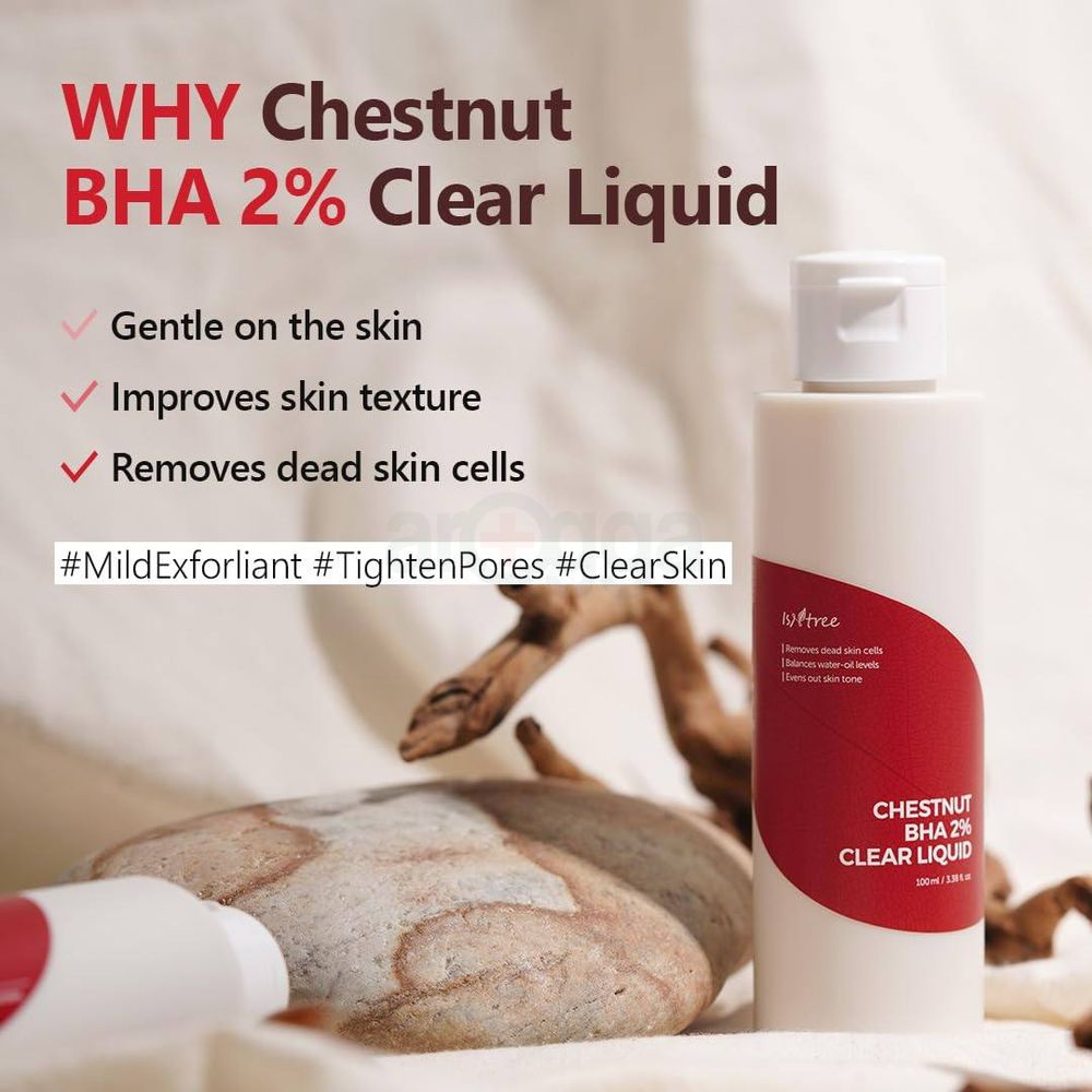 Isntree Chestnut BHA 2% Clear Liquid Toner  