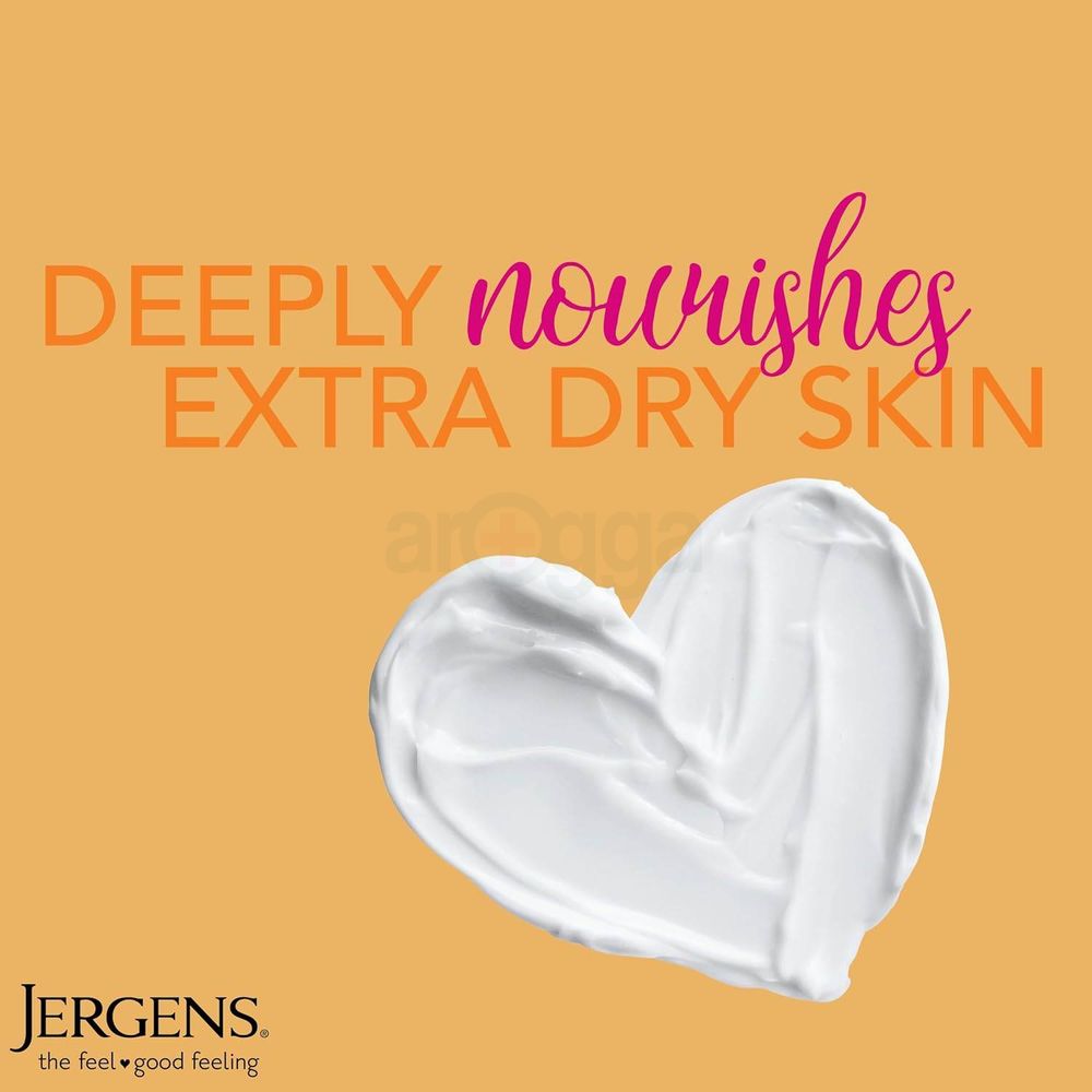 Jergens 48hr Nourishing Ultra Healing Moisturizer with Vitamin C,E and B5 for Extra Dry Skin  