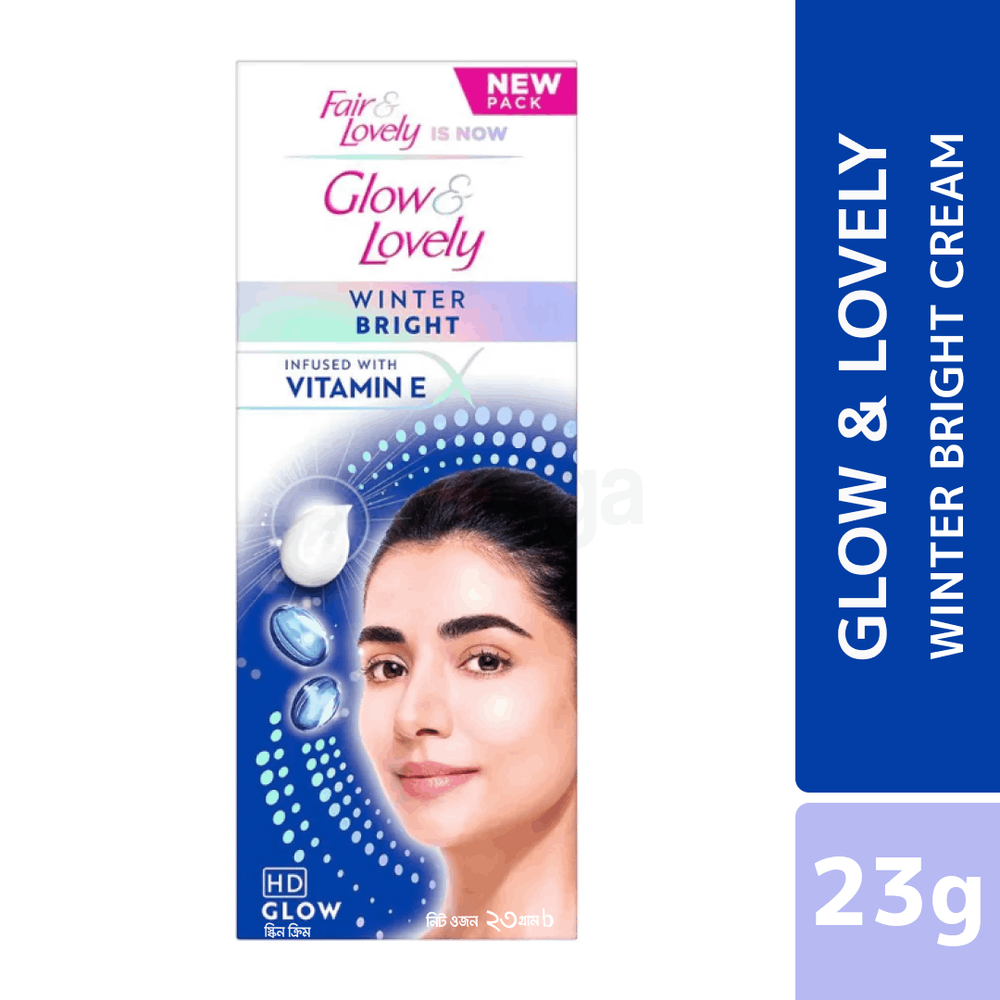 Glow & Lovely Winter Bright  Cream with Vitamin E 23g  