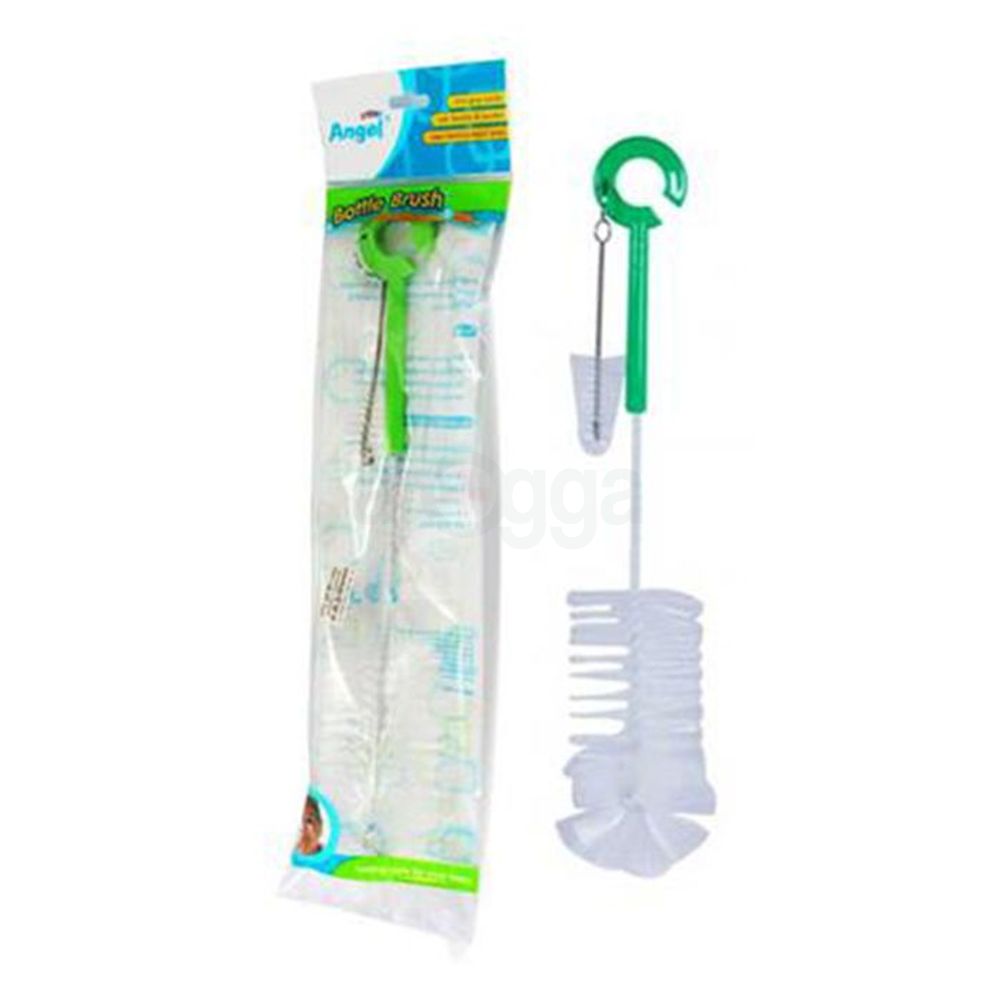 Angel Nylon Baby Bottle Brush Set (BR-1F2)  