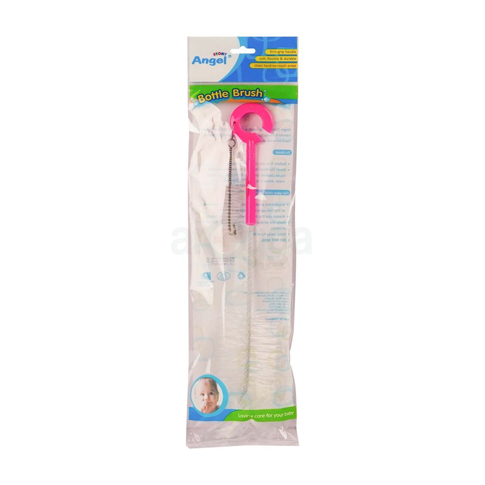 Angel Nylon Baby Bottle Brush Set (BR-1F2)  
