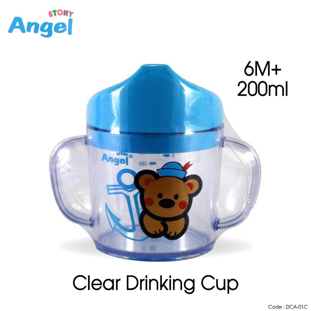 Angel Baby Drinking Cup Clear 200ml (DCA-01C)  
