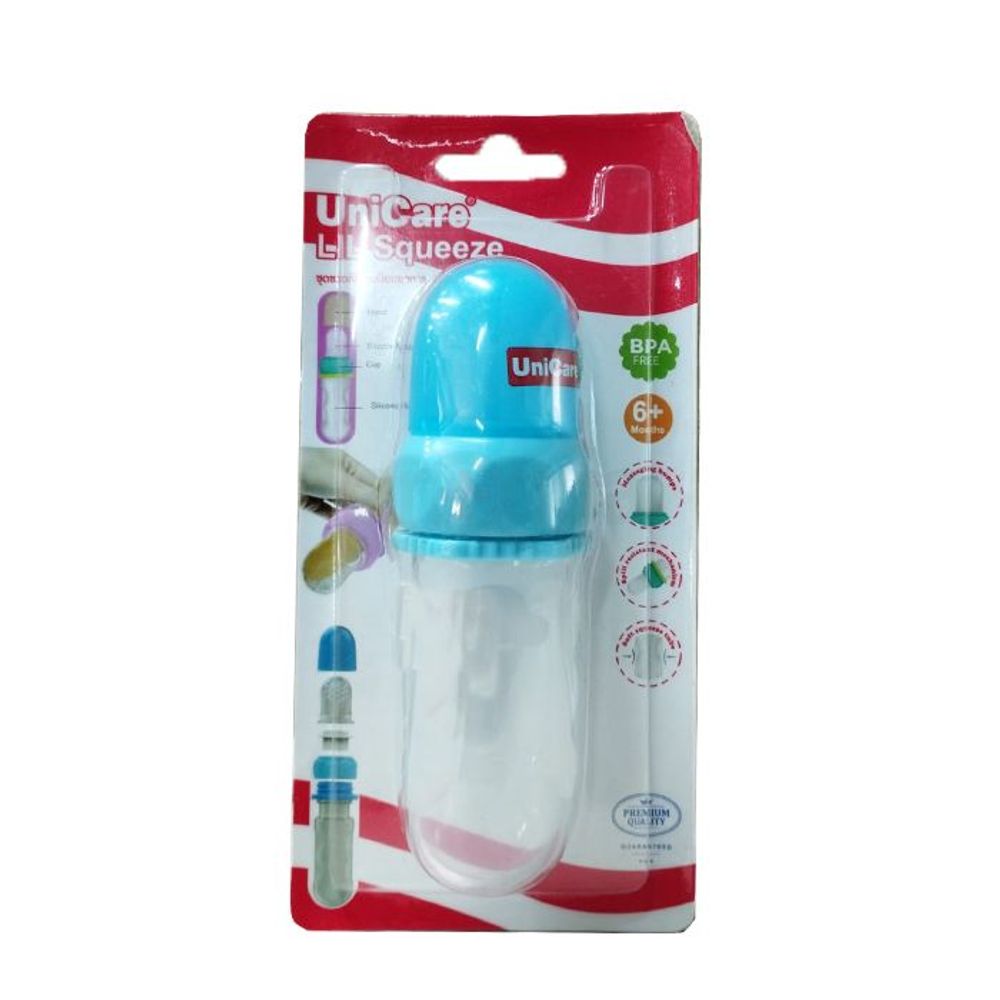 Unicare LIL Squeeze Silicone Food Feeder 30ml, 6m+ (MH-009)  