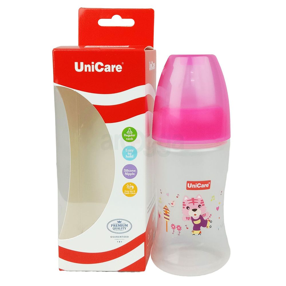 Unicare PP Feeding Bottle 125ml, M 3m+ (MH-005)  