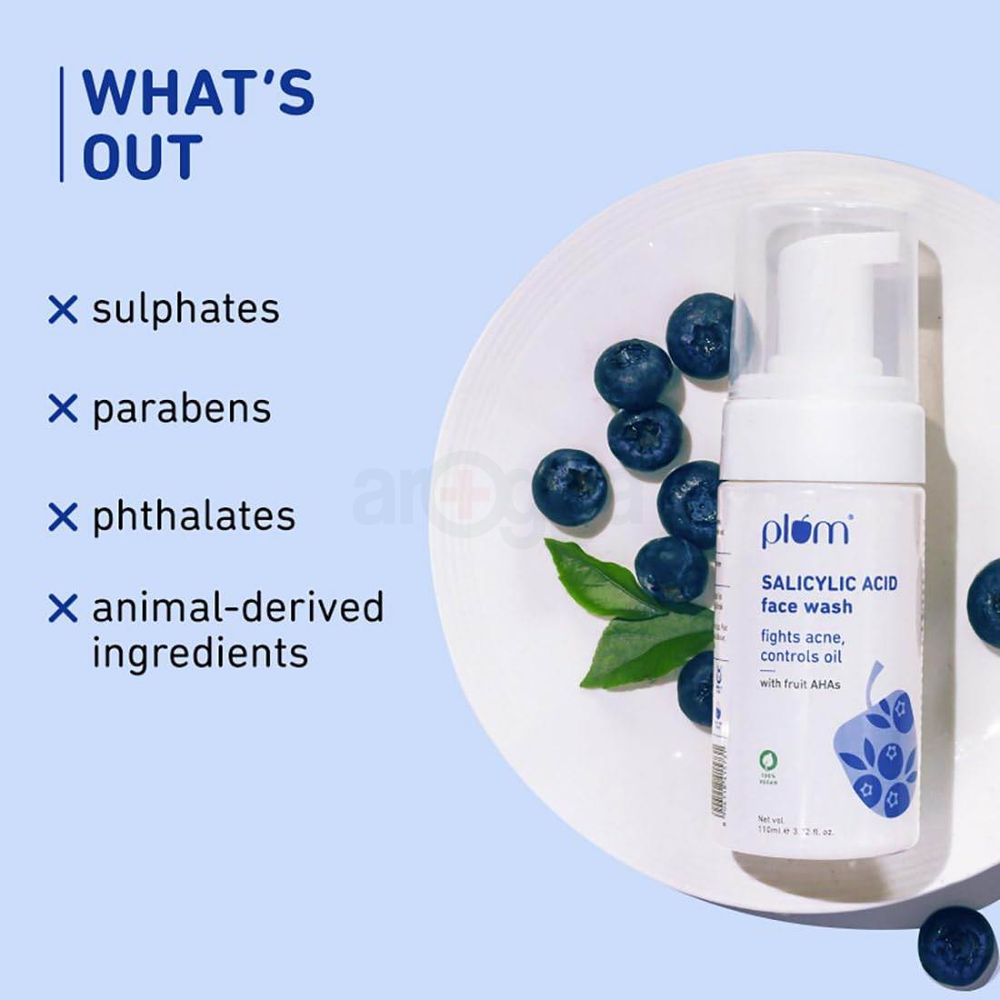 Plum 1% Encapsulated Salicylic Acid Foaming Face Wash  
