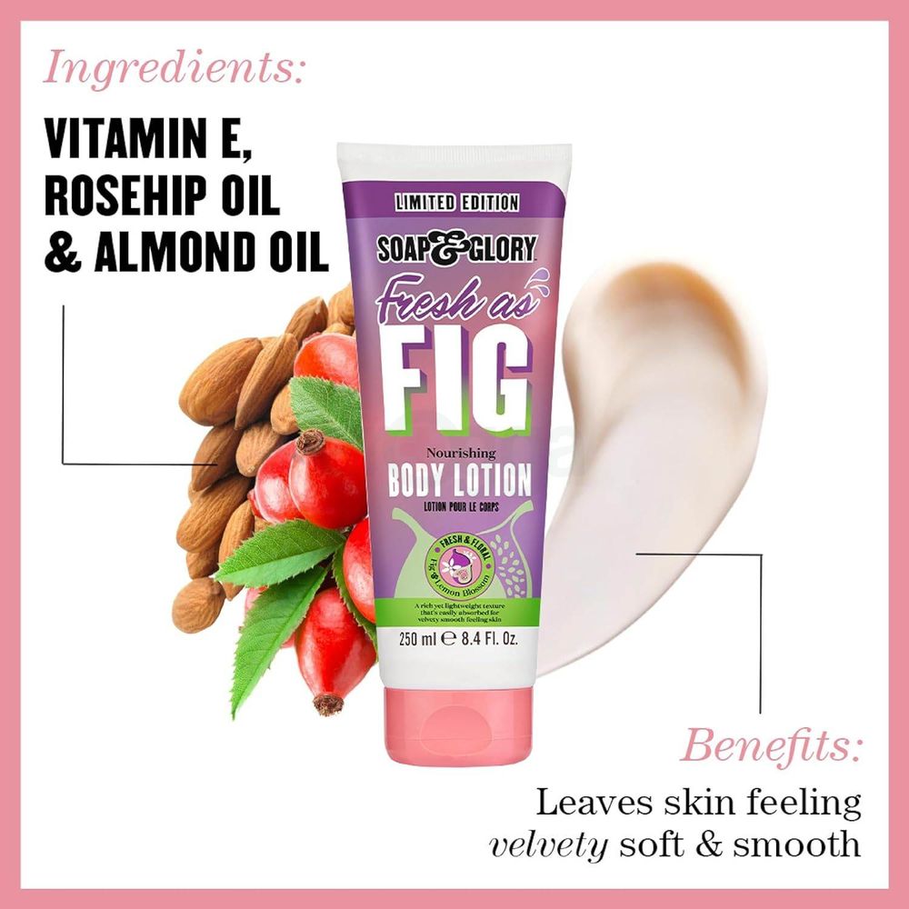Soap & Glory Fresh as Fig Nourishing Body Lotion  