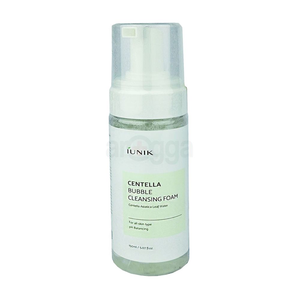 Iunik Centella Bubble Cleansing Foam for All Skin Types  