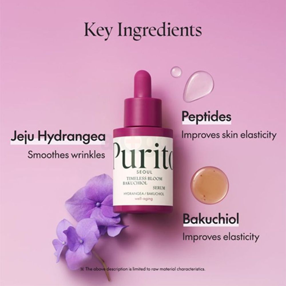 Purito Seoul Timeless Bloom Bakuchiol Anti- Aging Serum  