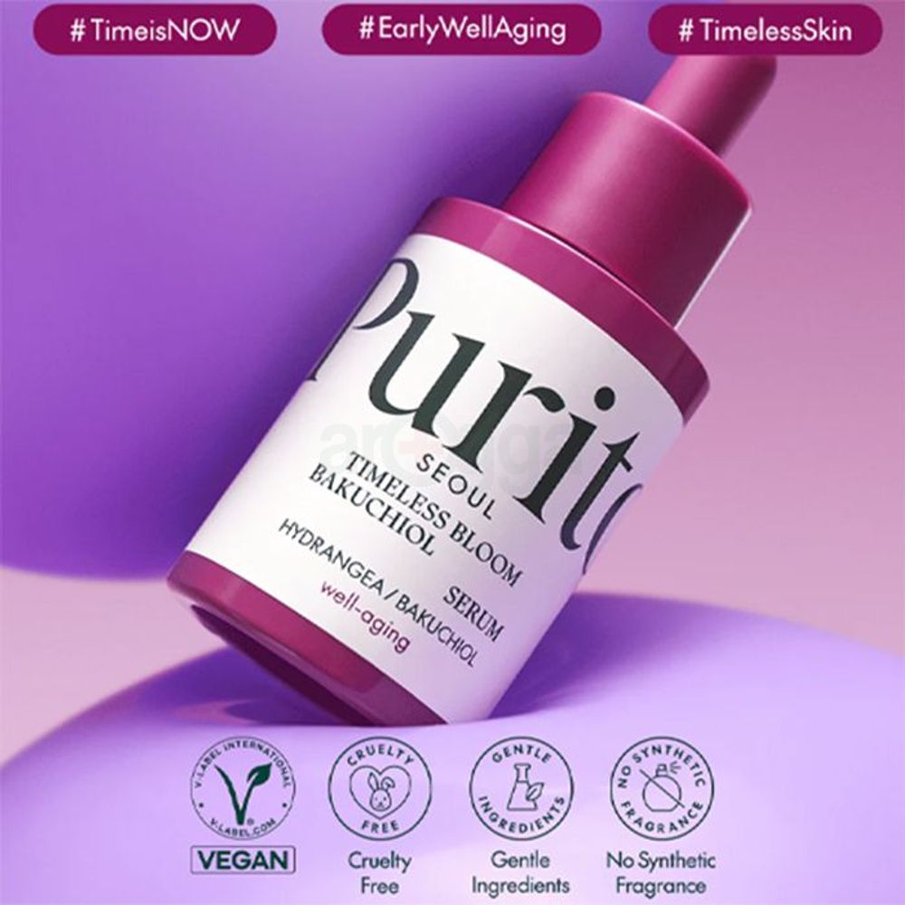 Purito Seoul Timeless Bloom Bakuchiol Anti- Aging Serum  