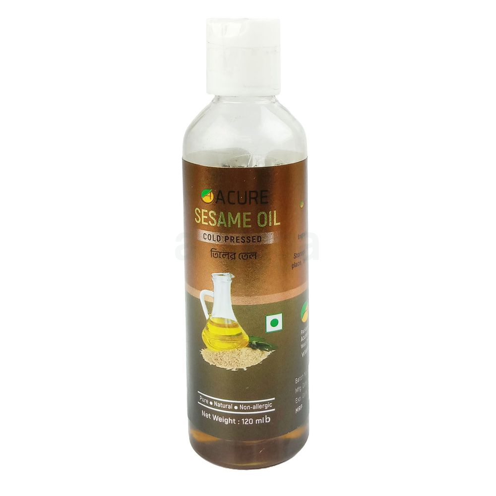 Acure Sesame Oil (তিলের তেল)- 120 ml  