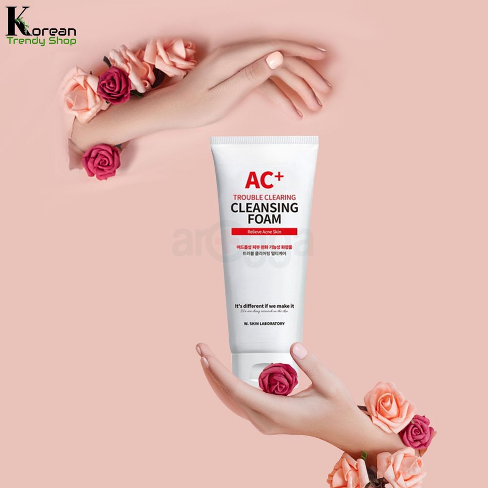 W. Skin Laboratory AC+ Trouble Clearing Cleansing Foam  