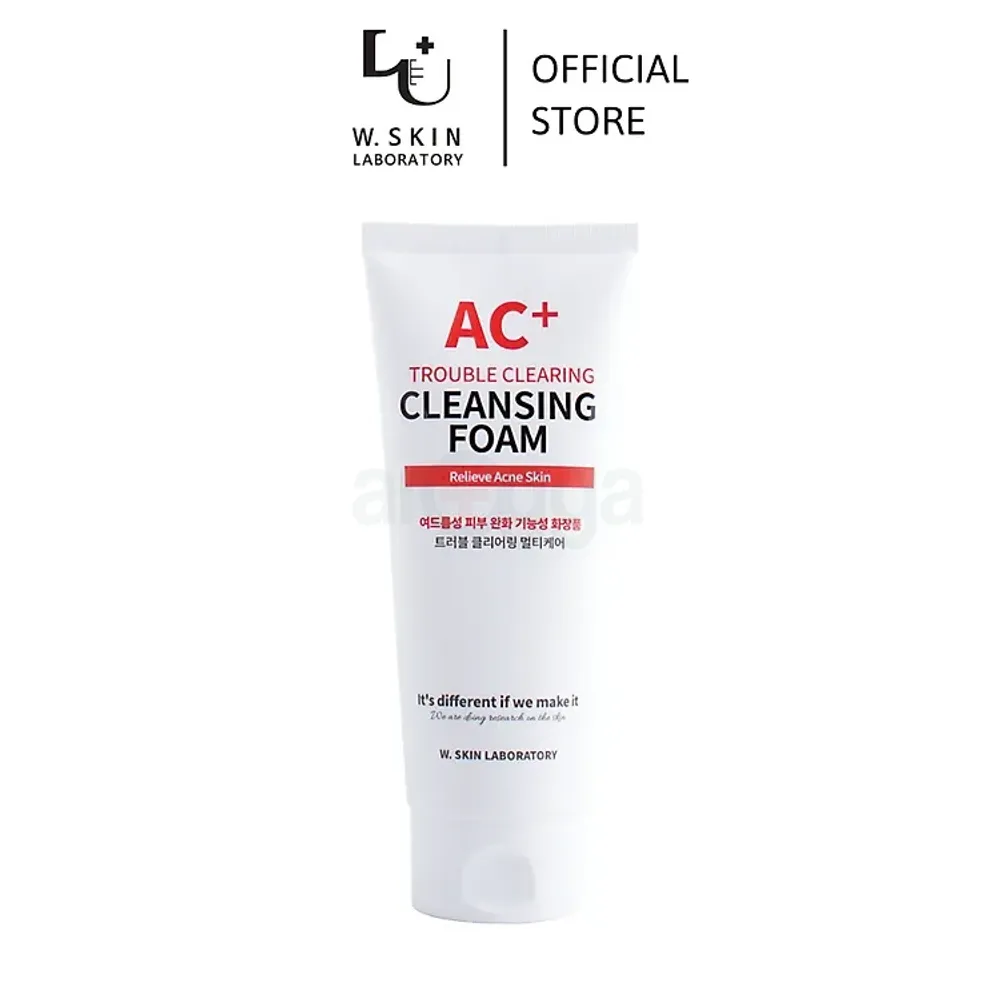 W. Skin Laboratory AC+ Trouble Clearing Cleansing Foam  