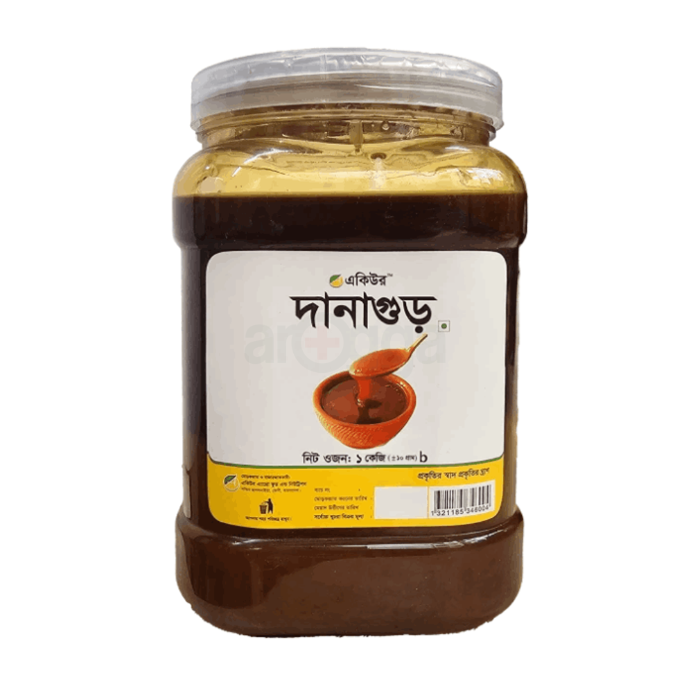 Acure Danadar Khejur Gur 1kg(দানাদার গুড়)   