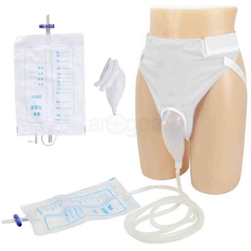 Urine Collection Bag Silicone Urine Apparatus Urine Bags (Women)  