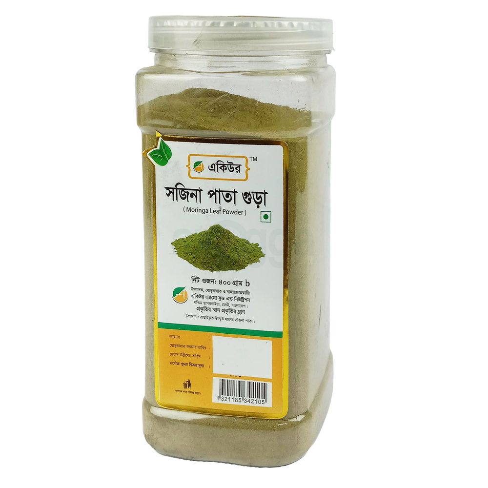 Acure Moringa Powder (Sojina)-সজিনা গুঁড়া- 400 Gram  