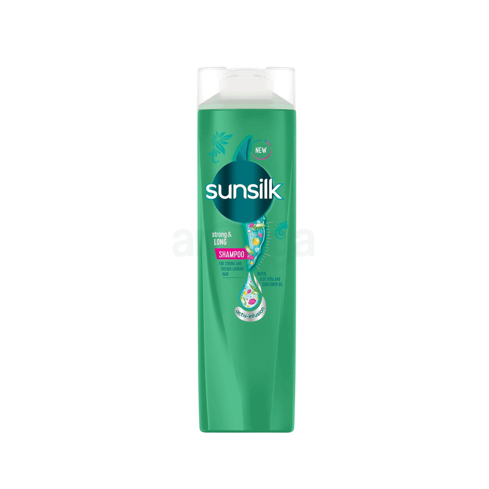 Sunsilk Strong & Long Shampoo for Strong & Thicker Looking Hair  
