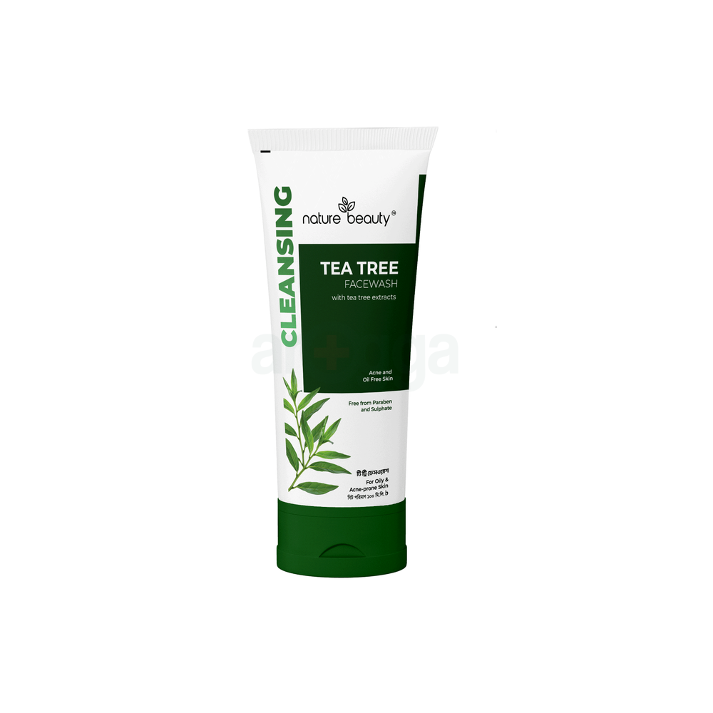 Nature Beauty Tea Tree Face Wash 100ml  
