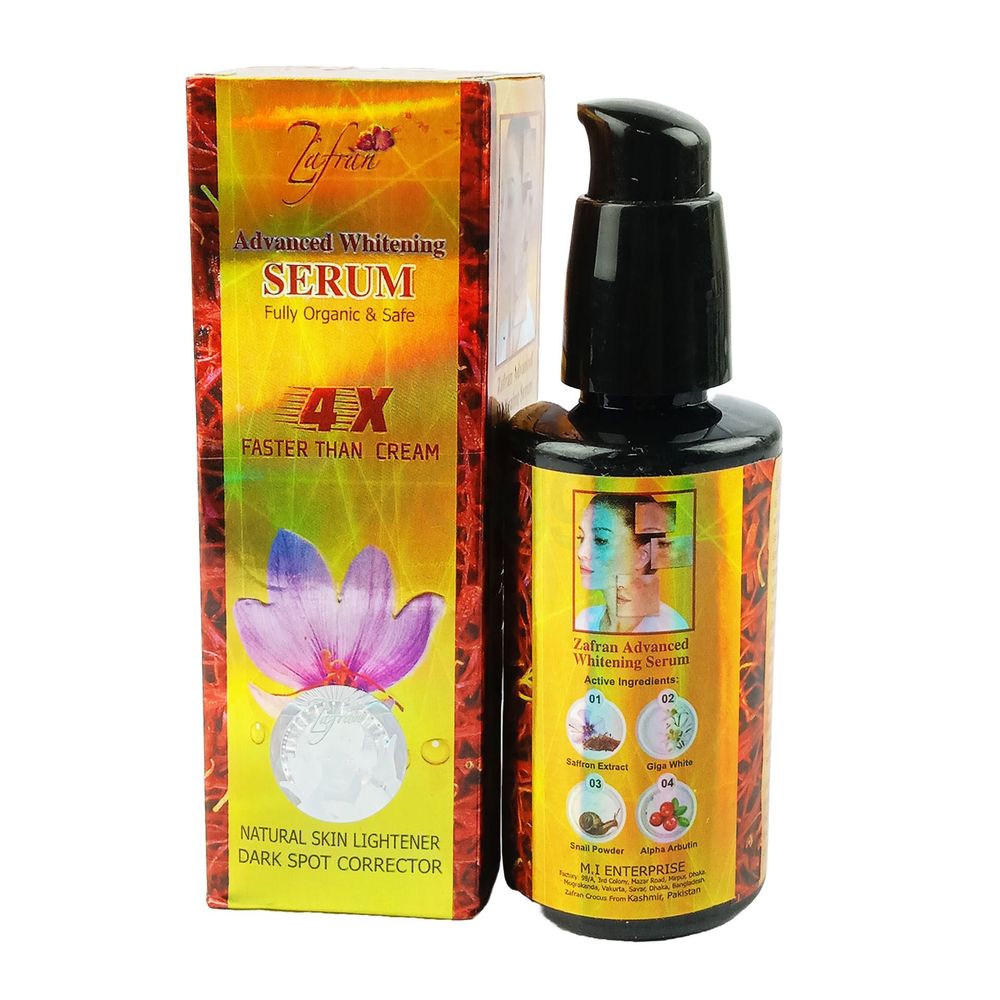 Zafran Advanced Whitening Serum 80ml  