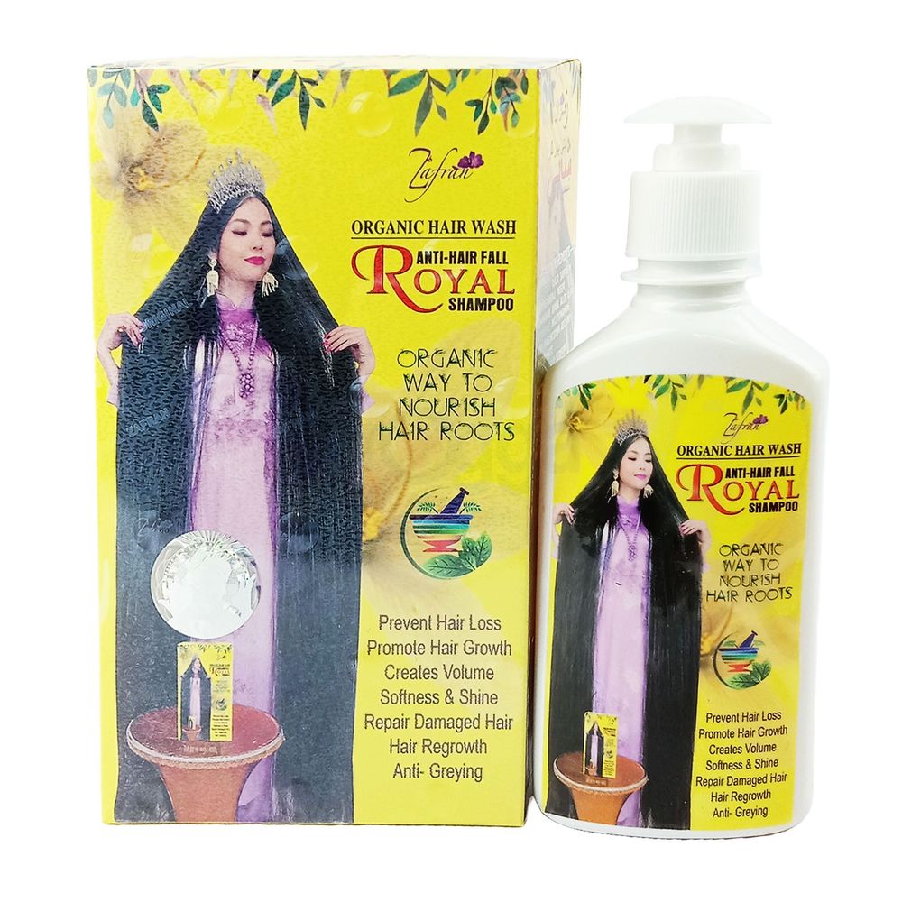Zafran Organic Anti-Hair Fall Shampoo 200g  