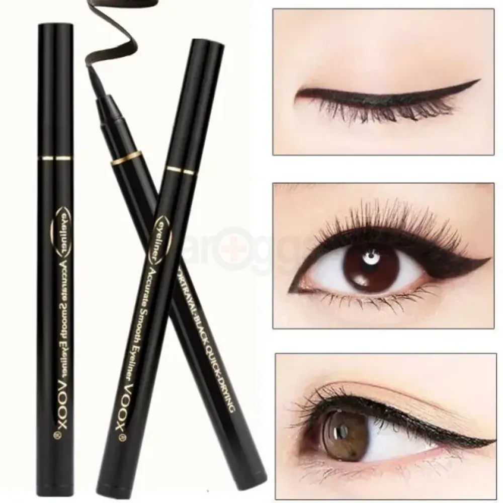 Lameila Colour Geometry Waterproof Liquid Eyeliner - Black  