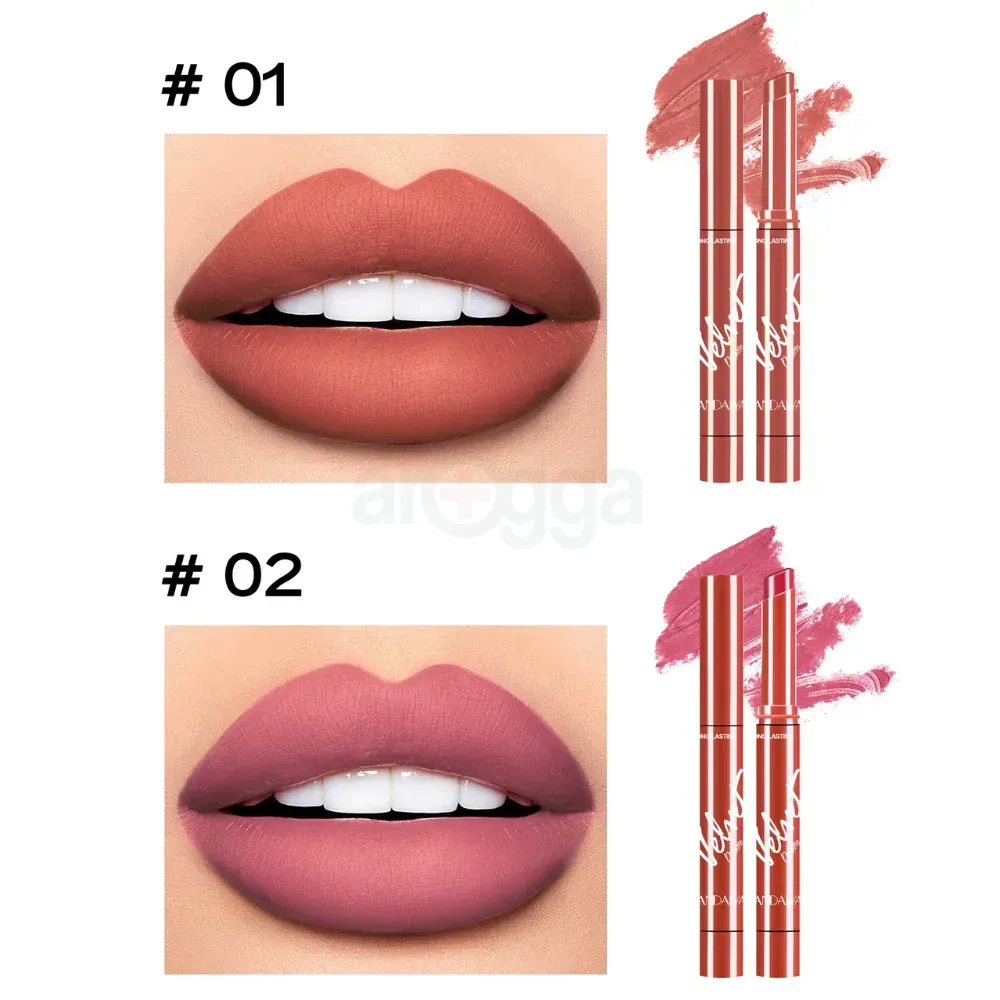 Handaiyan Just A Kiss- 8 pcs Velvet Matte Lipstick Set   