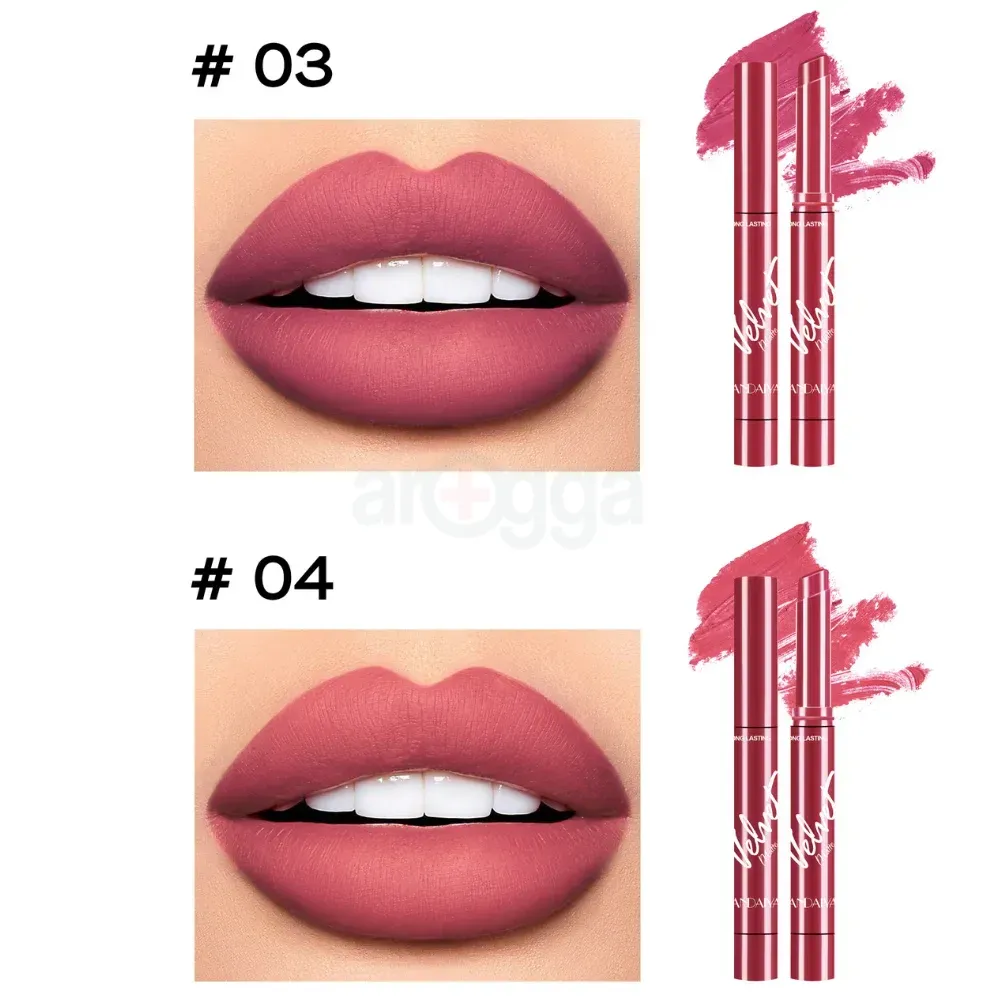 Handaiyan Just A Kiss- 8 pcs Velvet Matte Lipstick Set   