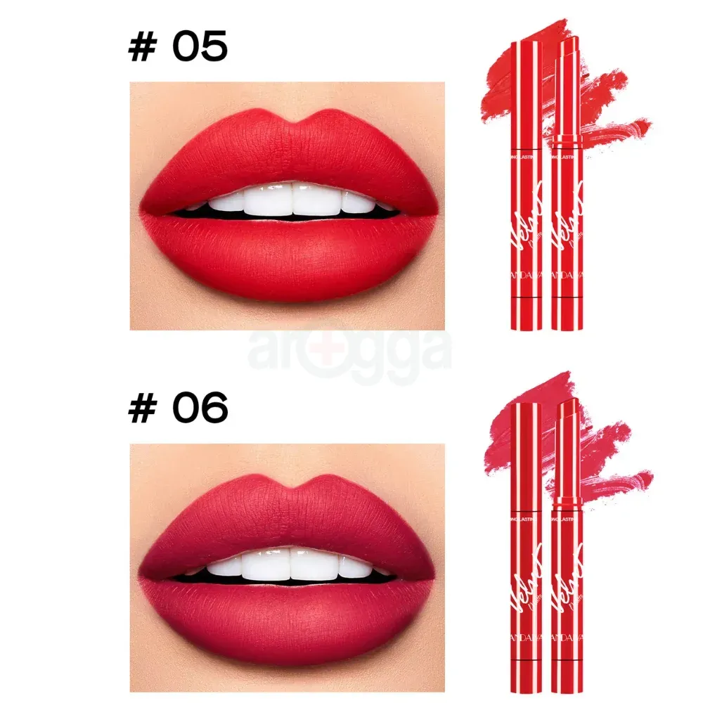 Handaiyan Just A Kiss- 8 pcs Velvet Matte Lipstick Set   