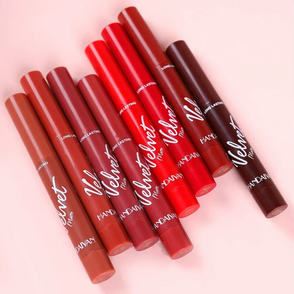 Handaiyan Just A Kiss- 8 pcs Velvet Matte Lipstick Set   