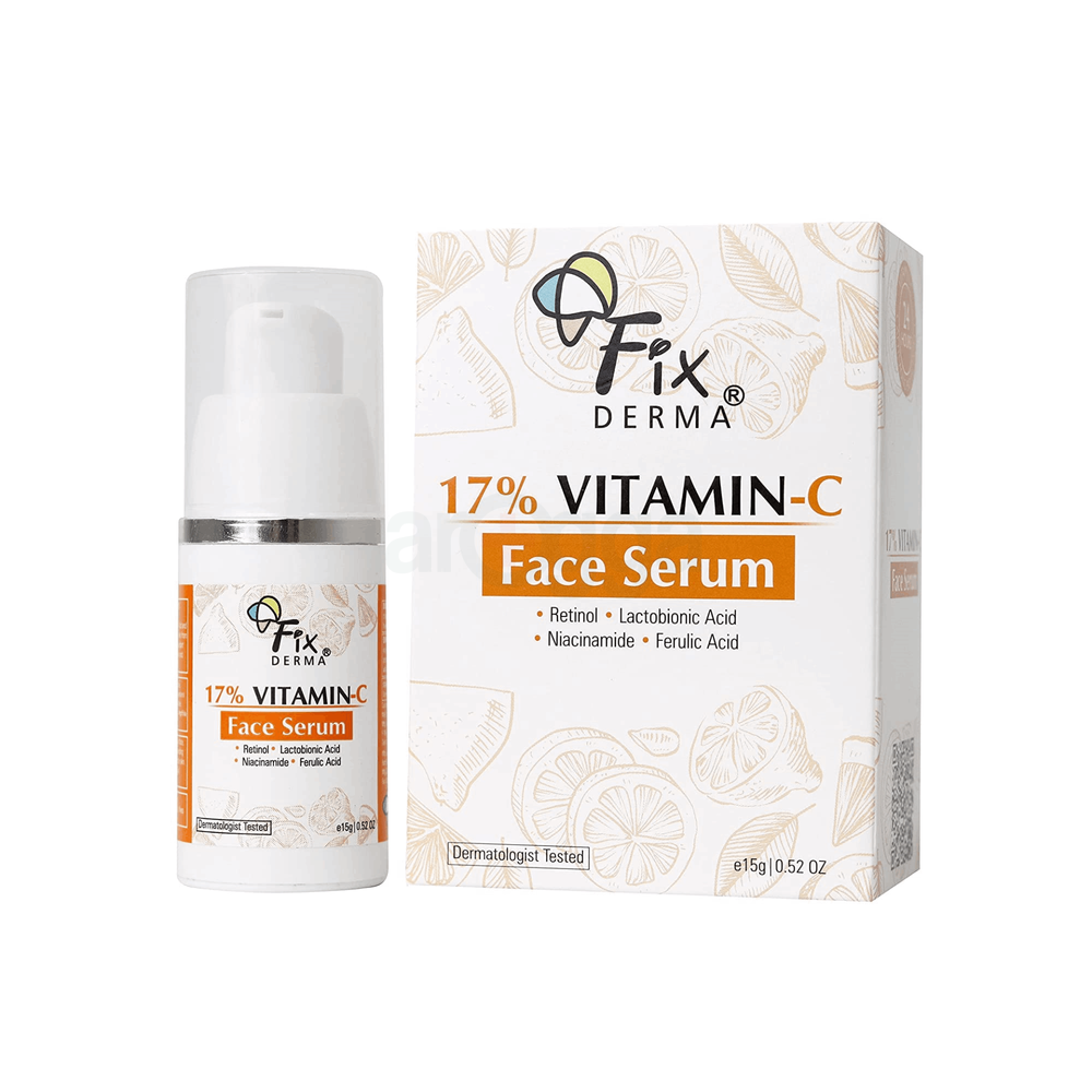 Fixderma 17% Vitamin C Face Serum 15g  