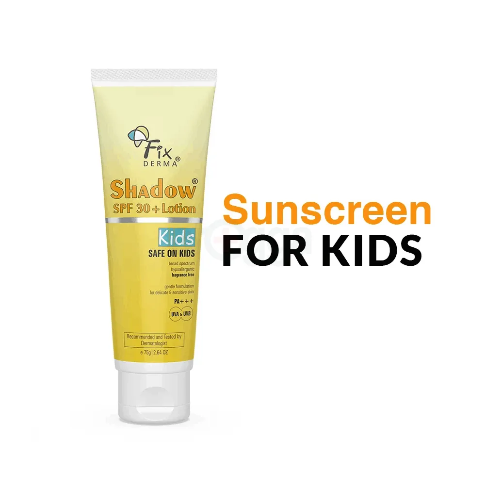 Fixderma Shadow SPF 30+ PA+++ Lotion for Kids 75g  