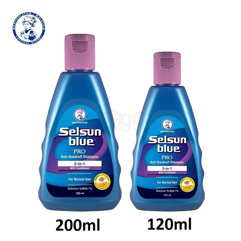 Selsun Blue Pro 2 in 1 Anti Dandruff Shampoo with Conditioner for Normal Hair  