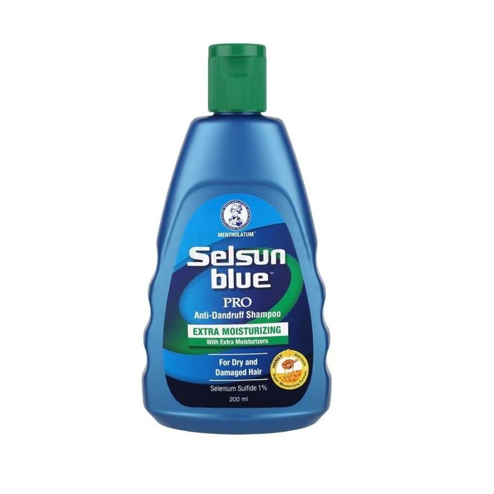 Selsun Blue Pro Extra Moisturizing Anti Dandruff Shampoo for Dry and Damged Hair  