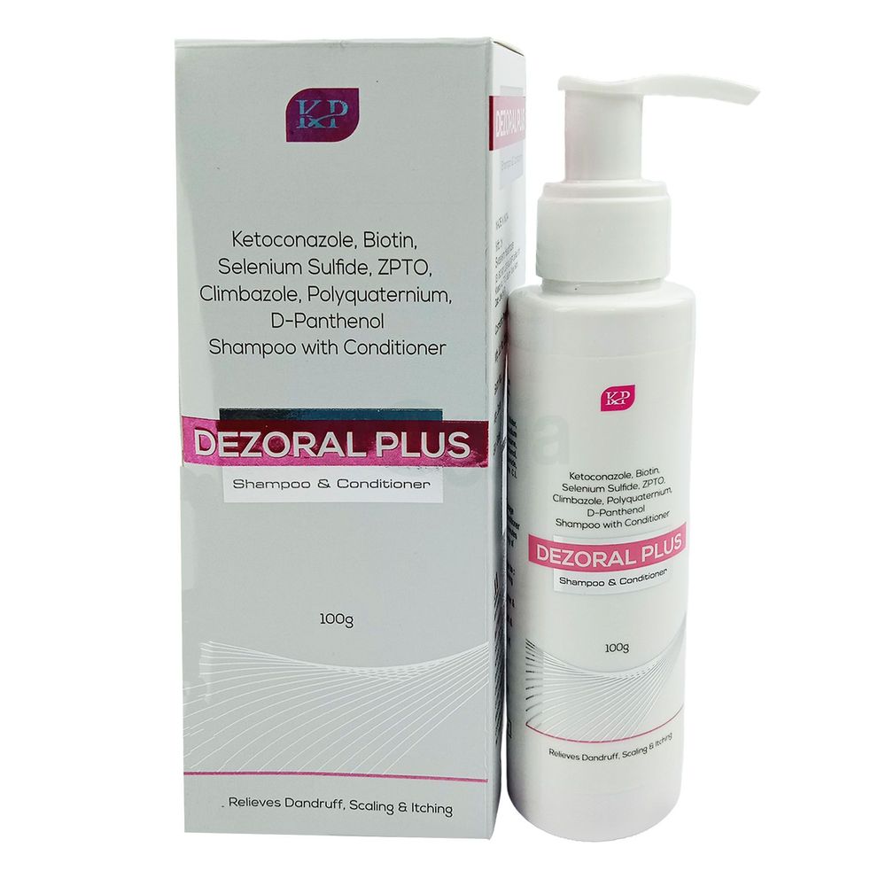 Dezoral Plus 100ml 100gm shampoo_&_conditioner