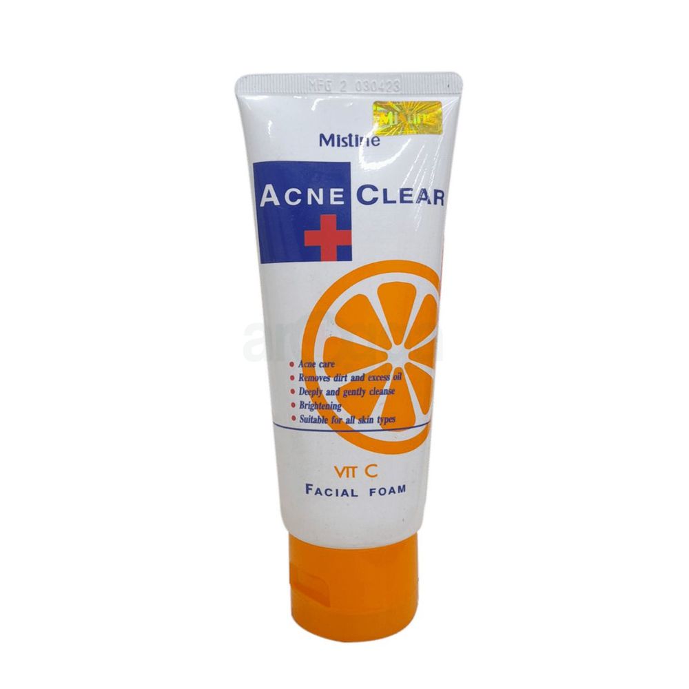 Mistine Vitamin C Acne Clear Facial Foam 85g  