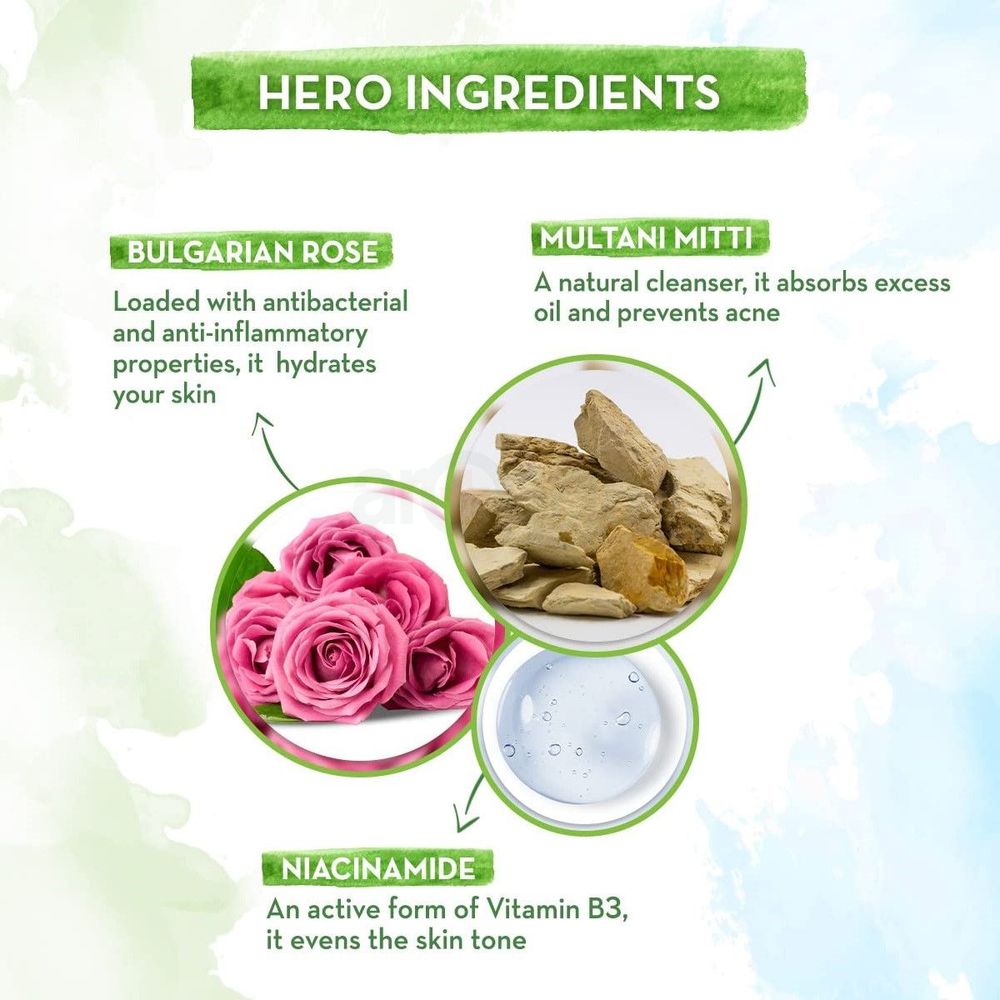 Mamaearth Multani Mitti Facewash for Acne & Oil Control 100ml  