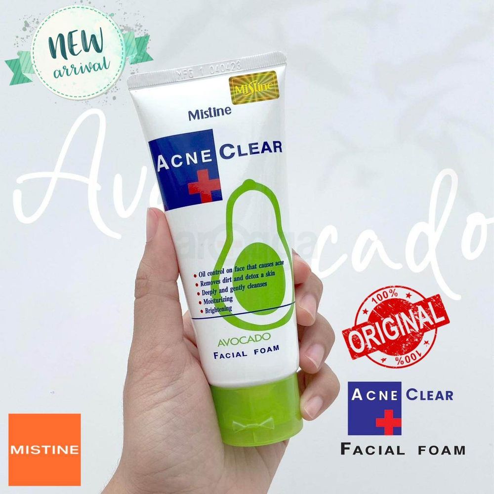 Mistine Acne Clear Avocado Facial Foam 85g  